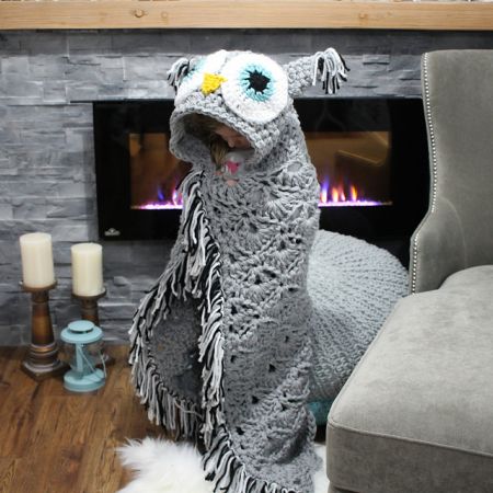 Feel Cosy With This Handmade Owl Blanket!!