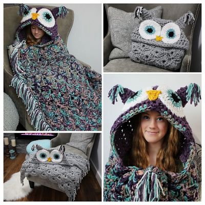 Feel Cosy With This Handmade Owl Blanket!!