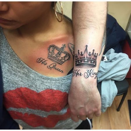 For couples who desire to get tattoos inked together