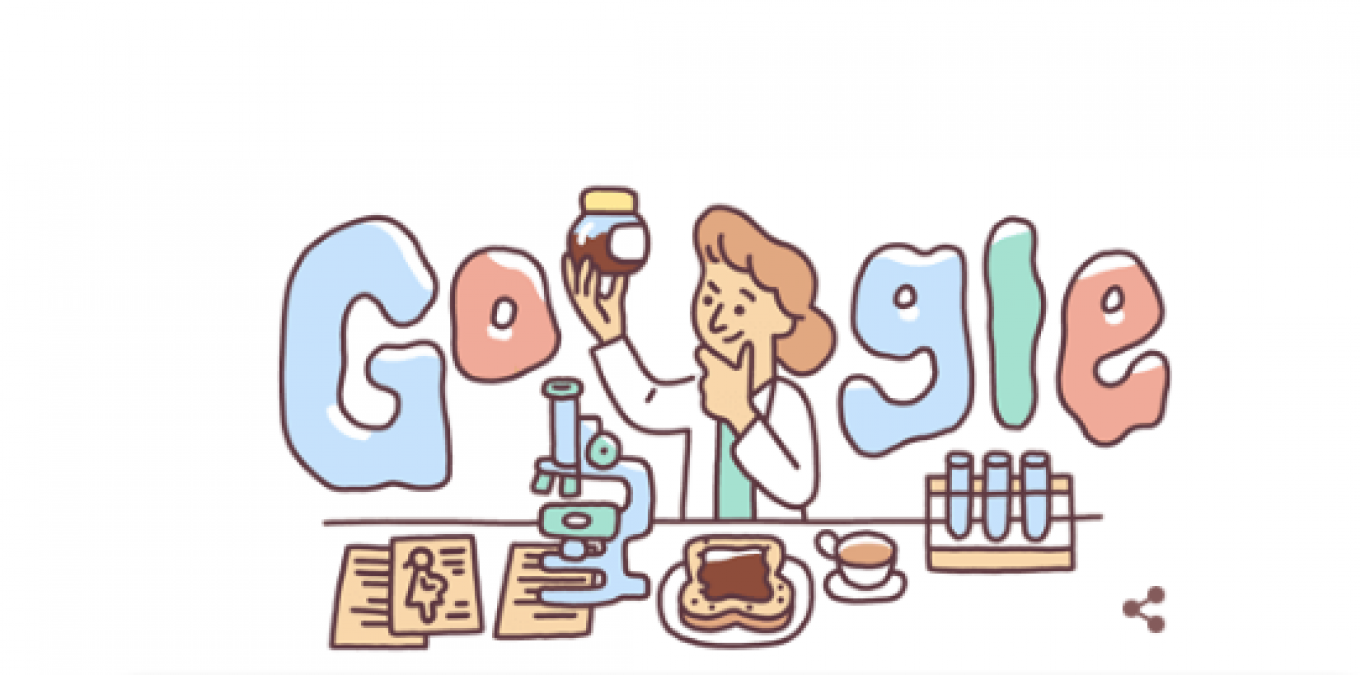 Google Doodle celebrates 131th birth anniversary of Lucy Wills with creative doodle