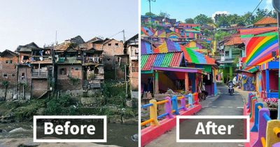 Indonesian Government invests $22,467 in making this slum happening