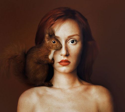 A photographer captures Human and Animal in a frame