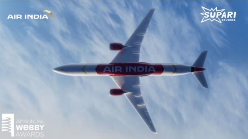 Air India and Supari Studios Win Webby Award for 2024 Republic Day Campaign