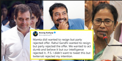 Rahul Gandhi and Mamta Banerjee Resignation Choas get troll in Social media celebs join in