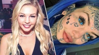 Girl got a tattoo on her eyes, blind for 3 weeks