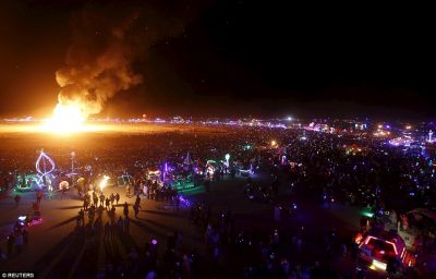 A shocking festival where people burn the entire city into ashes