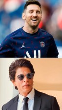 Not Lionel Messi, Shah Rukh Khan wins reader poll: REPORTS