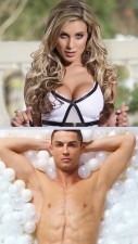 This Brazilian model claimed that Ronaldo spent a night with her after lusty texts