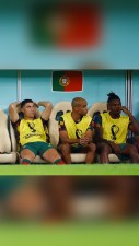 Ronaldo's Portugal teammates defend captain after demotion to bench