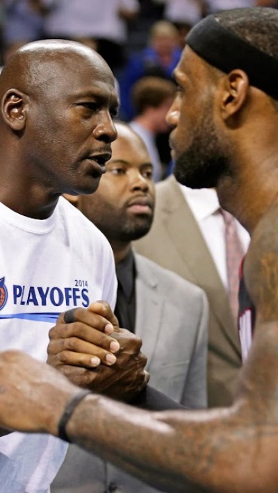 Did Michael Jordan is the reason behind LeBron James' iconic chalk moment before every game?