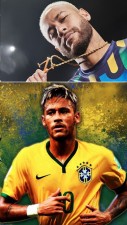 This is how Neymar's football career started