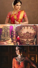 10 Jaw-Dropping Beautiful Blouses design,  best for wedding