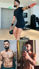 Are you also a gym lover!! Have a look at Virat's these hottest gym pictures