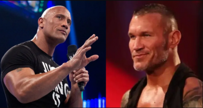 The first time Dwayne Johnson and Randy Orton met in the WWE, Dwayne Johnson made Orton appear foolish