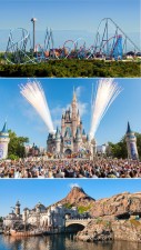 The 10 largest and most beautiful amusement parks in the world in 2023