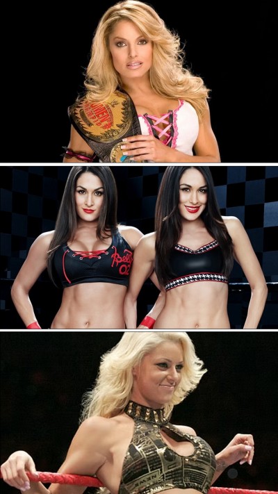 7 hot and sizzling Diva's of WWE