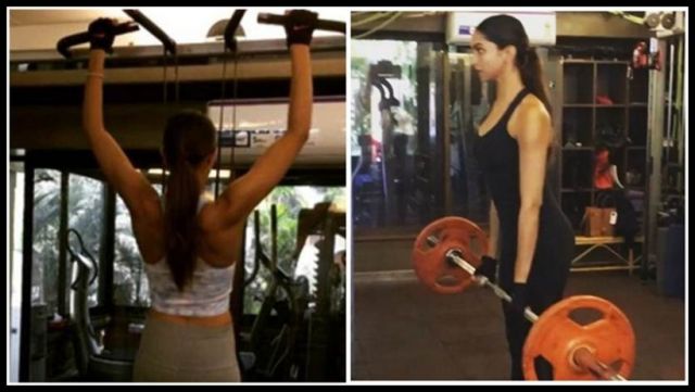 Stars who do work hard to be in shape...