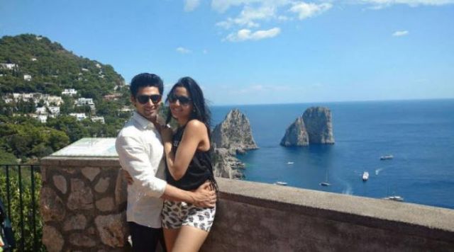 'Balika Vadhu' star Ruslaan Mumtaz enjoying with wife Nirali Mehta In Italy