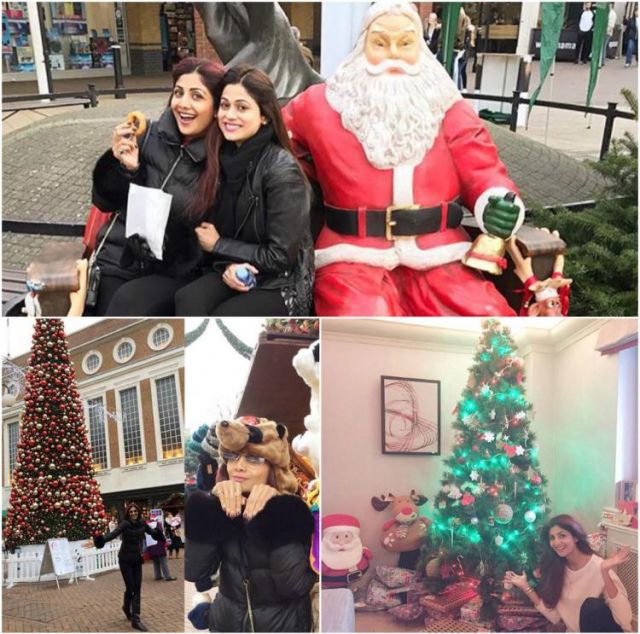 Shetty Sisters are in London to ring in the Christmas