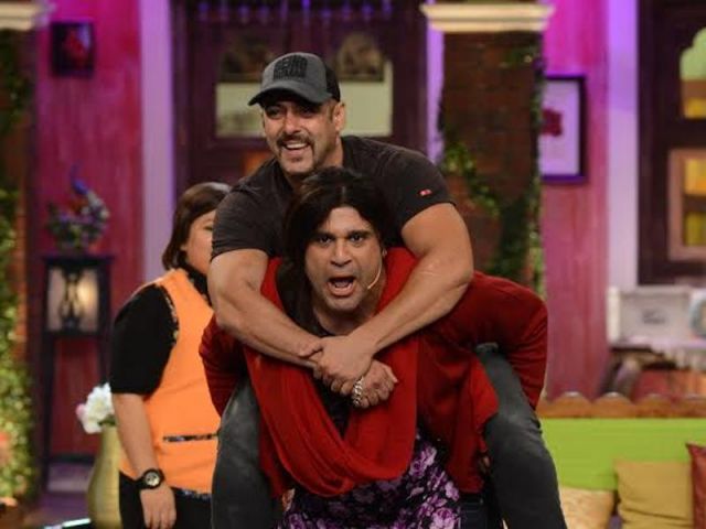 Watch Salman as a Sumo on Comedy Nights Live