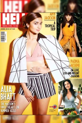 The Gorgeous Alia Bhatt in her Portfolio Photos