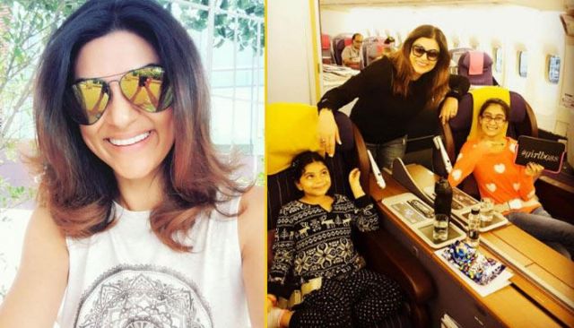 Adorable vacation pictures of Sushmita Sen with her daughters