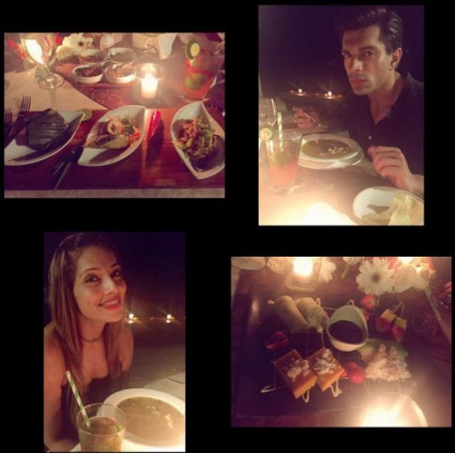 Overdose of cuteness:Just married Bipasha and Karan enjoying another honemoon !