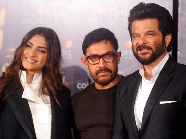 Anil Kapoor along with Aamir Khan and Sonam Kapoor at 24 season 2 launch, See Pictures!