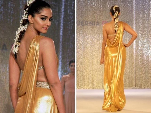 Sonam’s Golden Avatar, really mesmerize you!