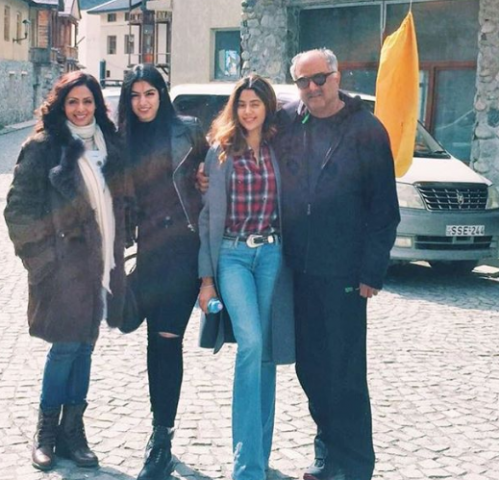 Check out, Sridevi's vacations photos With Family