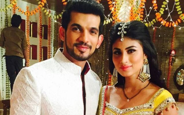 'Naagin' with her Reel life Husband