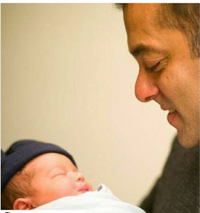 Adorable pictures of Salman's nephew