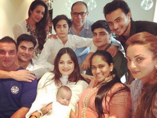 Photo Gallery: Arbaaz and Malaika reunite for son's birthday