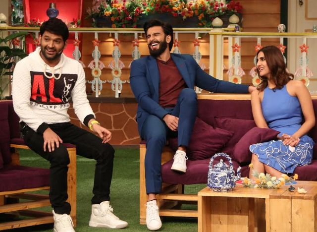 'Befikre' Ranveer & Vaani Continues their Romance On 'The Kapil Sharma Show'