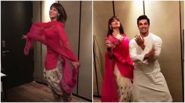 Bipasha Basu celebrated her first Karva Chauth with hubby !