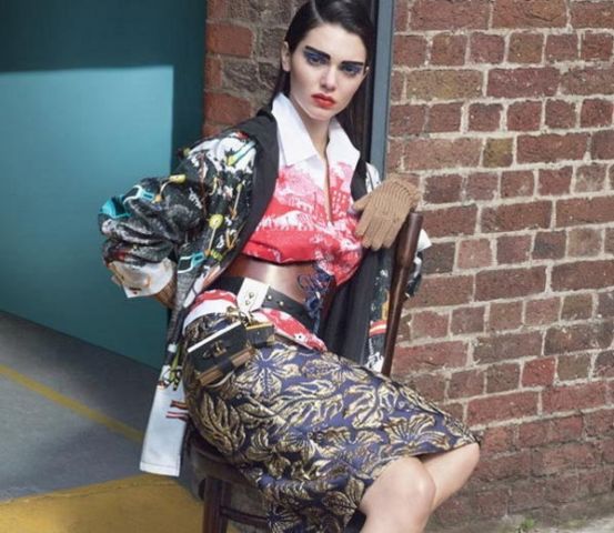 Surely you'll be gonna astonished by Kendall Jenner's bold look !