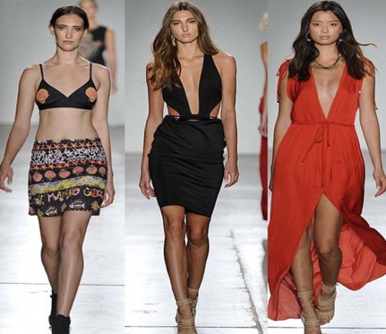 new york fashion week 2015 :अलग अंदाज़ में मॉडल्स