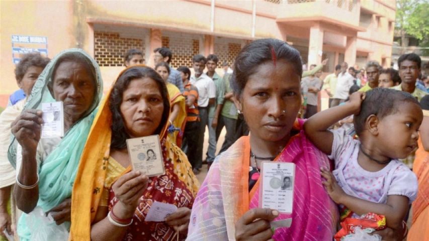 From the assembly elections of  West Bengal !