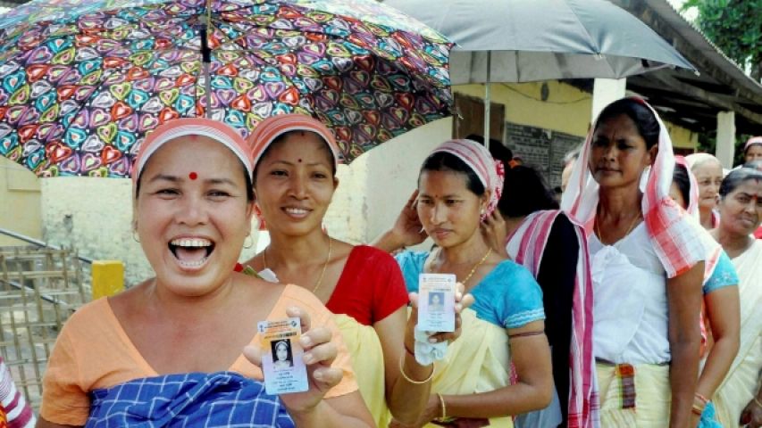 From the assembly elections of  West Bengal !