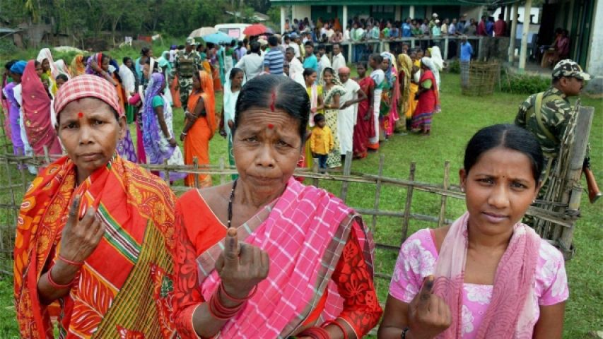 From the assembly elections of  West Bengal !