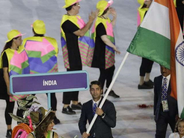 Captured! Rio Olympic's opening ceremony brighten whole Rio De Janeiro