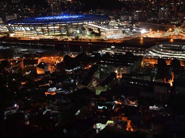 Captured! Rio Olympic's opening ceremony brighten whole Rio De Janeiro