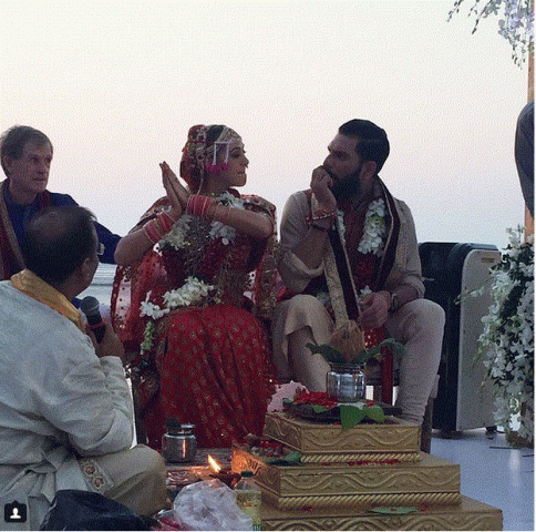 Goa Wedding Pictures-Meet Mr. and Mrs.Yuvraj Singh !!