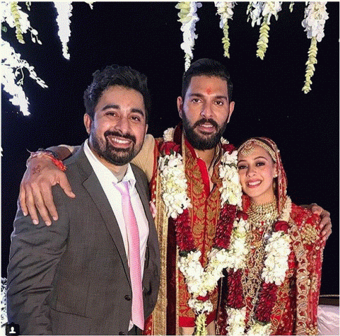 Goa Wedding Pictures-Meet Mr. and Mrs.Yuvraj Singh !!