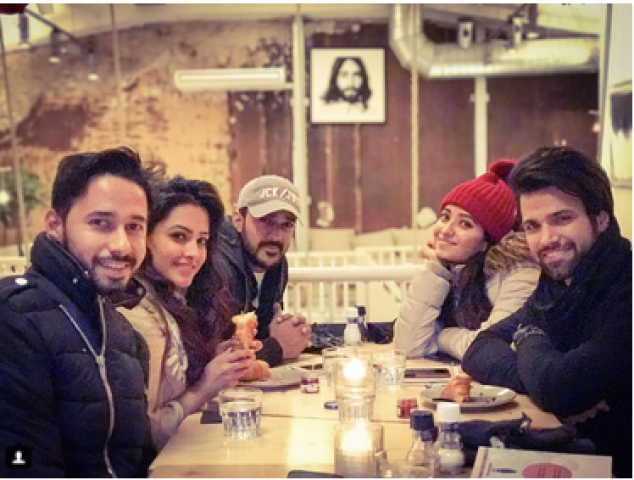 It's New Year time; Television Celebs made Amsterdam their holiday destination