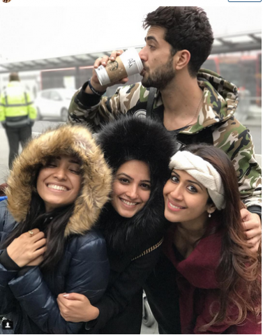 It's New Year time; Television Celebs made Amsterdam their holiday destination