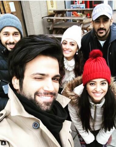 It's New Year time; Television Celebs made Amsterdam their holiday destination