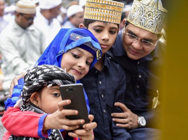 Eid celebration;Prayers, hugs, selfies and feasts