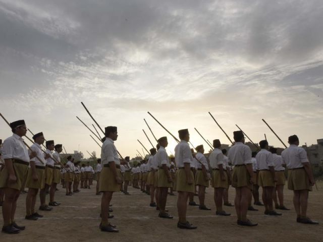 For the first time, RSS training camp begins in Delhi
