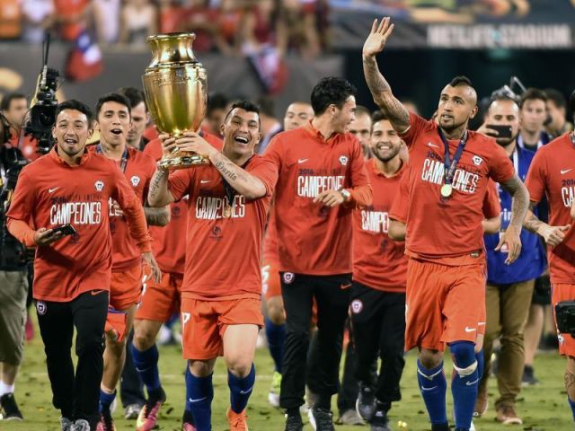 Chile beat Argentina to win 2nd Copa America,see the pictures